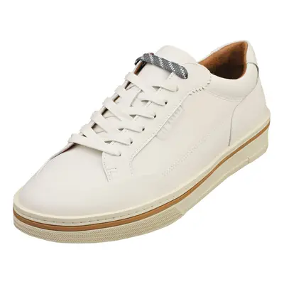 (11) Ted Baker Hampstd Mens Casual Trainers in White