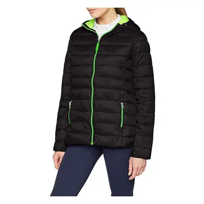 (L, Black/Lime Green) Result Urban Womens/Ladies Snowbird Hooded Jacket