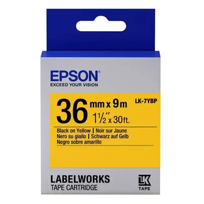 Epson C53S657005 (LK-7YBP) DirectLabel-etikettes, 36mm x 9m