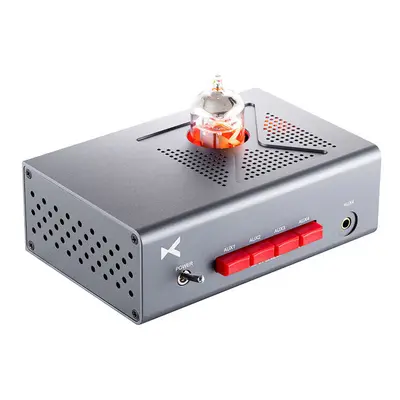 12AU7 Tube Pre-amplifier with AUX Audio Inputs 10HZ~40KHZ 100DB Aluminum Alloy Shell Amplifier