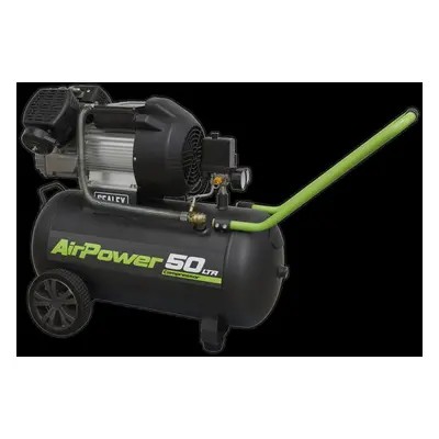 Air Compressor 50L V-Twin Direct Drive 3hp