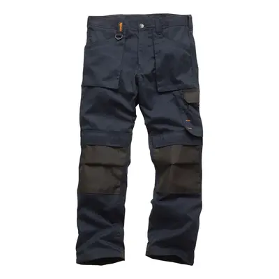 (36S, Navy) Mens Safety & Workwear Worker Trouser