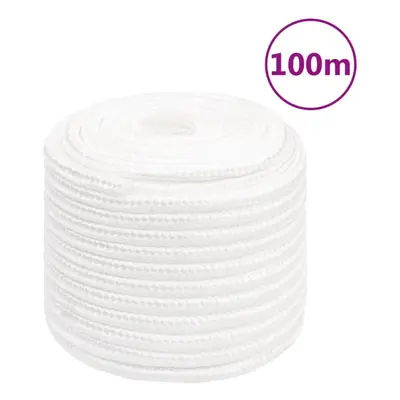 (white, mm/ m) Marine Rope Dock Coil Boat Line Polypropylene Rope Multi Sizes Multi Colours