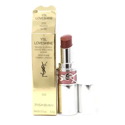 (202 Peachy Glow) Yves Saint Laurent Loveshine Caring Lipstick 0.11oz/3.2g New With Box