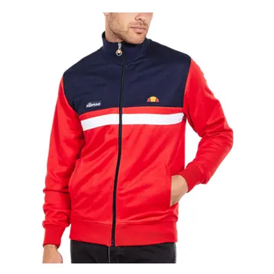 (S) ELLESSE TRANSIMENO SHW04349 Mens Track Top Sweats Pullover Training Red Jumper