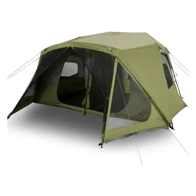 vidaXL Camping Tent Portable Dome Tent Patio Lightweight Tent Persons Green