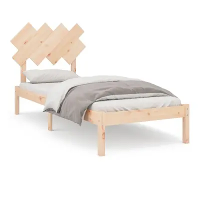 (Brown, x cm) vidaXL Solid Wood Bed Frame Home Wooden Bed Base Bedstead Multi Colours/Sizes