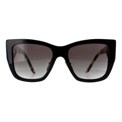 Prada Sunglasses PR21YS 1AB0A7 Black and Tortoise Grey Gradient