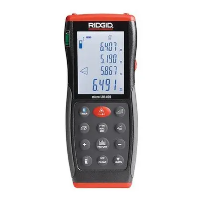 RIDGID Micro LM-400 Advanced Laser Distance Measure