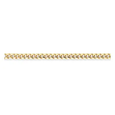 (20) Jewelco London 9ct Yellow Gold - Bombe Curb Chain - - CNNR02675