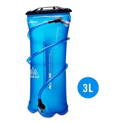 (3L) Soft Reservoir Water Bladder Hydration Pack Storage Bag BPA Free Running Vest Backpack Bags