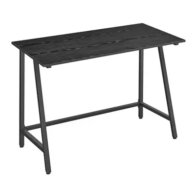 Desk, Computer Steel Frame, Rustic Top, Home Study Table, Easy Assembly, x x cm, Industrial, Ebo