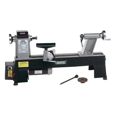 Compact Digital Variable Speed Wood Lathe, 550W