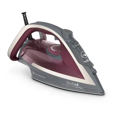 Tefal Steam Iron, Ultraglide Anti-Scale Plus, Grey & Purple, FV5872