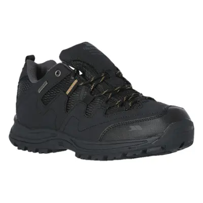 (10 UK, Black) Trespass Mens Finley Low Cut Hiking Shoes