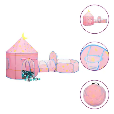 (multicolour 1) vidaXL Children Play Tent with Balls Play House Game Tent Multi Colours