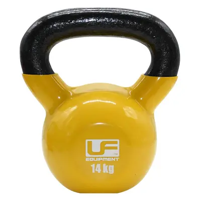 14KG Cast Iron Kettlebell - Podwer Coated & Dipped - Kettle Bell Metal Swing