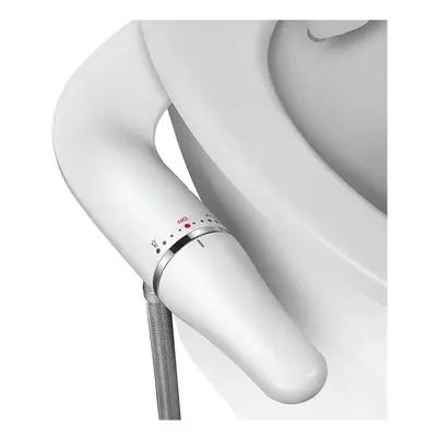 (EU standard 3/8) Ultra-Slim Toilet Seat Attachment With Brass Inlet Adjustable Water Pressure