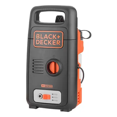 Black & Decker BXPW1300E 1300W 1300E Pressure Washer, Black & Orange