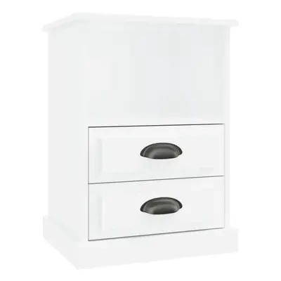 (high gloss white, pcs) vidaXL Bedside Cabinets Side Table Nightstand Bedroom Bed Cabinet Bed Ta