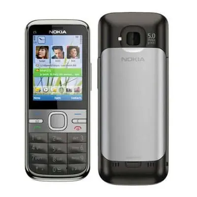 (Warm Grey) Nokia C5 5MP Single Sim | 512MB | 256MB RAM