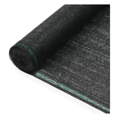 vidaXL Tennis Screen HDPE 1x100m Black Surround Privacy Windbreak Mesh Net