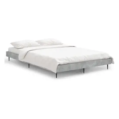 (concrete grey, x cm) vidaXL Bed Frame Bedroom Platform Bed Frame Bedstead Bed Base Engineered W