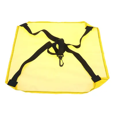 (Yellow) 40inch Swim Training Belts Swimming Resistance Bands Swim Harness Static Swimming Belt