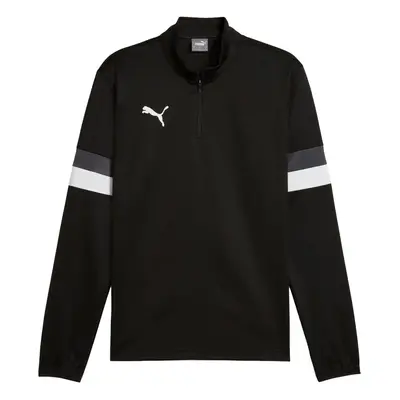 (XL, Black) Puma Mens TeamRISE Quarter Zip Top