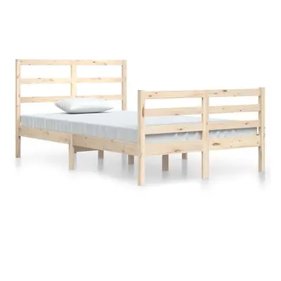 (brown, x cm) vidaXL Solid Wood Pine Bed Frame Wooden Bedstead Bed Base Multi Colours/Sizes