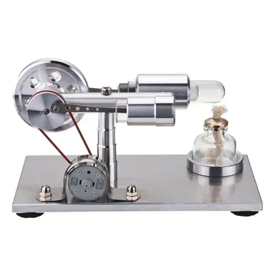 Hot Air Stirling Engine Model Generator STEAM DIY Physics Science Experiment Kit