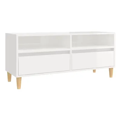 (high gloss white, x 34.5 x 44.5 cm) vidaXL TV Cabinet TV Unit Storage Cabinet Media Unit Cupboa