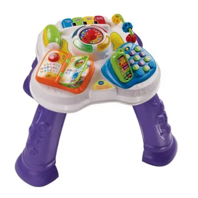 VTech Play and Learn Baby Activity Table, Baby Play Centre, Educational Musical Toy with Shape S