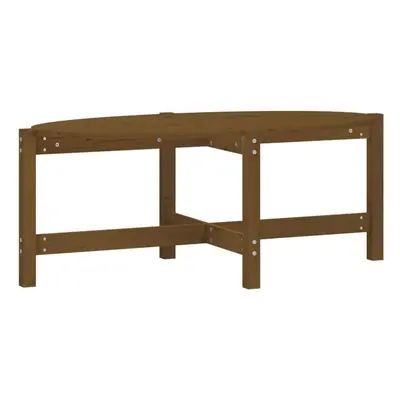 (honey brown, x x cm) vidaXL Solid Wood Pine Coffee Table Multi Colours 118x63x45 cm/87x48x35 cm