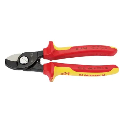 Knipex 18 165UKSBE VDE Fully Insulated Cable Shears, 165mm