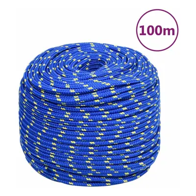 (blue, mm/ m) Marine Rope Dock Coil Boat Line Polypropylene Rope Multi Sizes Multi Colours