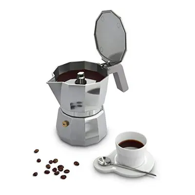 DC06/1 Espresso coffee maker, aluminium