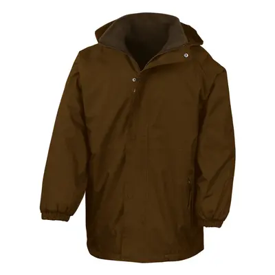 (3-4 Years, Brown) Result Childrens/Kids StormDri Reversible Jacket