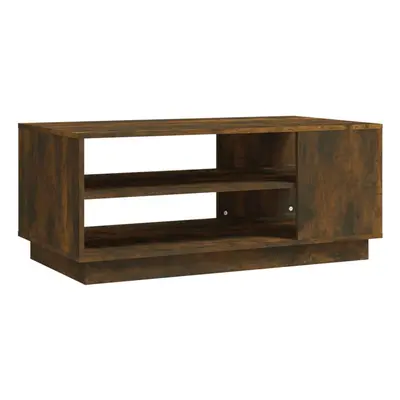 (smoked oak) vidaXL Coffee Table Chipboard Home Centre Side Sofa Accent Table Multi Colours