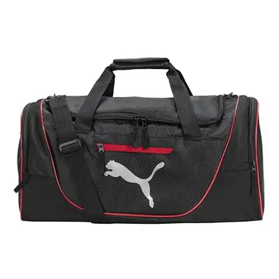 Unisex's Contender Duffel, Black/Red, One Size