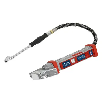 Premium Tyre Inflator - Twin Push-On Chuck - 240mm Long Reach Arm & 0.5m Hose