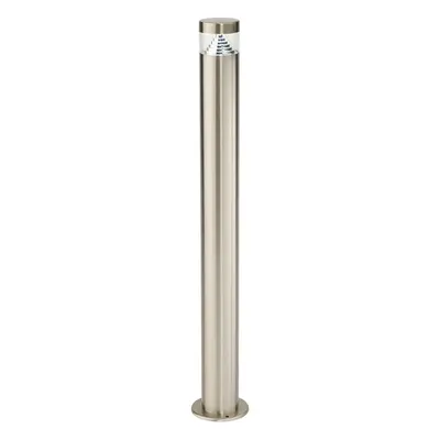 Stepped Outdoor Bollard Light - 3.3W LED - 800mm Height - Stainless Steel