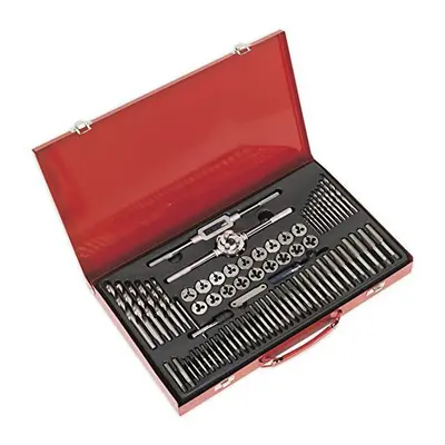 Sealey AK3076 Professional Metric Split Tap and Die Set (76 Pieces)