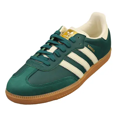 (9.5) adidas Samba Og Womens Fashion Trainers in Green White