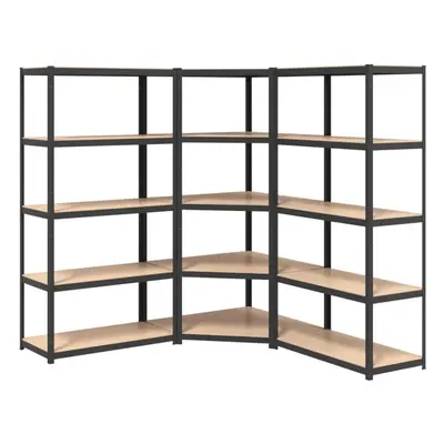 (anthracite, x x cm/ piece) vidaXL Shelves Rack Storage Shelf Workshop Shelf Industrial Shelving