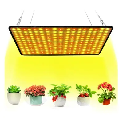 (EU Plug) 30cmx30cm Spectrum 256LED Grow Light Growing Lamp For Hydroponics Flower