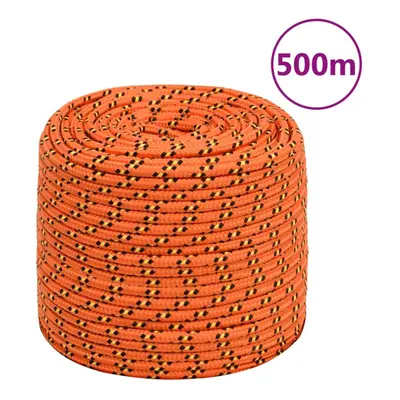 (orange, mm/ m) Marine Rope Dock Coil Boat Line Polypropylene Rope Multi Sizes Multi Colours