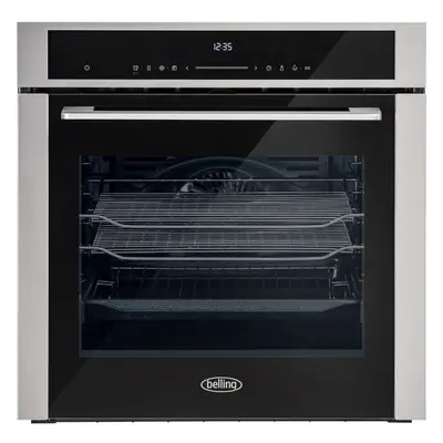 Belling BEL BI603MFPY STA Built In Electric Single Oven - Stainless Steel