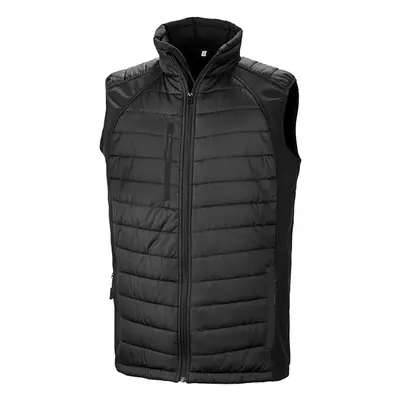 (S, Black) Result Unisex Adult Compass Softshell Gilet