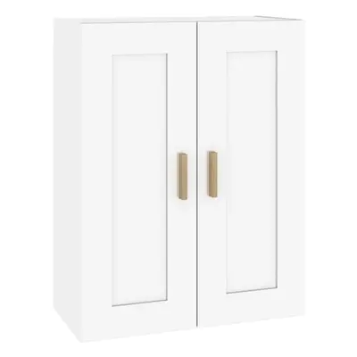 (High gloss white) vidaXL Wall Cabinet Hanging Storage Cabinet Wall Cupboard Engineered Wood